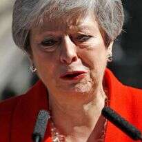 תרזה מיי מודיעה על התפטרותה. | AFP