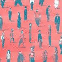 בני ישראל במדבר | איור: מנחם הלברשטט