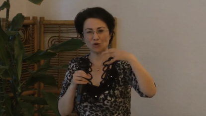 חנין זועבי נואמת בגרמניה