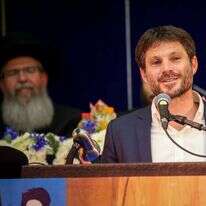 סמוטריץ' בישיבת מרכז הרב. | אורן בן־חקון סמוטריץ' בישיבת מרכז הרב. | אורן בן־חקון