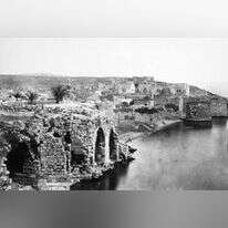 הסנהדרין פעלה בטבריה למעלה ממאתיים שנים. טבריה בשנת 1870. | פרנסיס פרית'