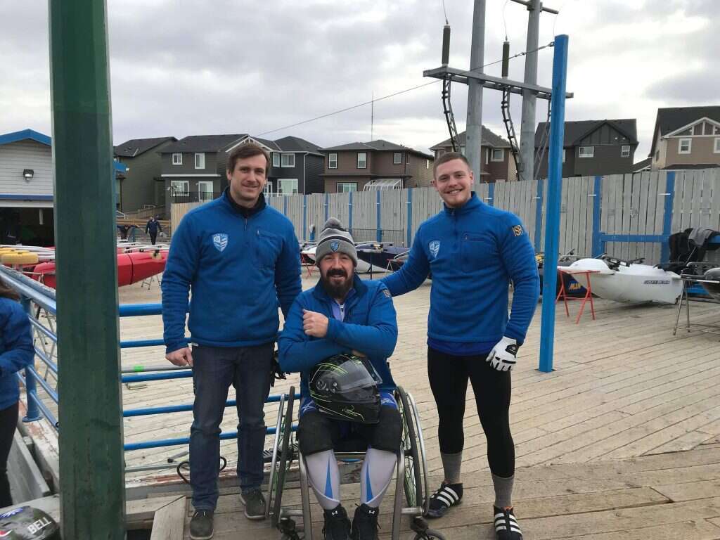 כמו בכל זוגיות, גם פה נדרשת הקרבה. ניקולס עם שותפו איליה מליקין (משמאל). | BSI, באדיבות המצולם