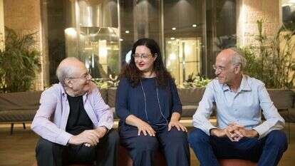 מירון איזקסון, בלהה בן אליהו ואלי עמיר. | נעם ריבקין פנטון - פלאש90 מירון איזקסון, בלהה בן אליהו ואלי עמיר. | נעם ריבקין פנטון - פלאש90