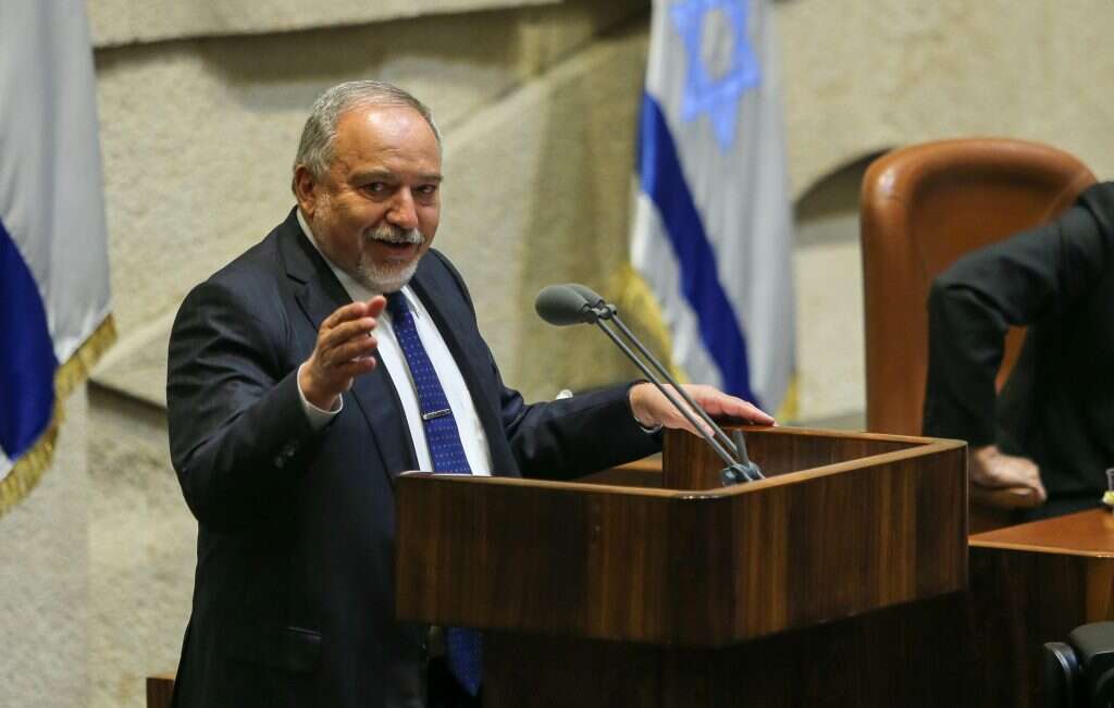 אביגדור ליברמן במליאת הכנסת. מאי, 2019. | אורן בן חקון