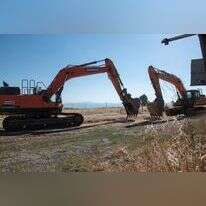 העבודות על הקמת רמת-טראמפ. | אייל מרגולין, ג'יני