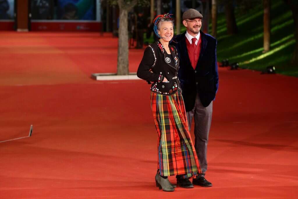 חינוך ביתי על הסיפון. אנדי בייאט ואשתו סו בהשקת הסרט "הוריקן". | גטי אימג'ס