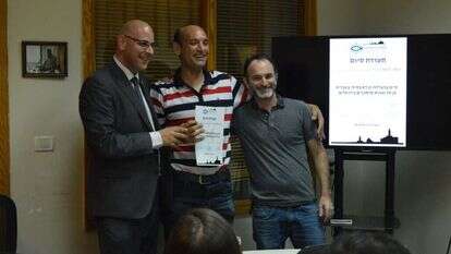 טקס הסיום של הקורס. | ישי פרידמן