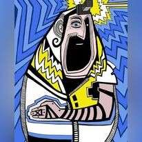 יום טוב בלומנטל, דלתות כחולות, 2011. מתוך התערוכה "פופתודוקס" שהוצגה בגלריית המקלט בירושלים