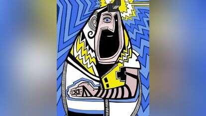 יום טוב בלומנטל, דלתות כחולות, 2011. מתוך התערוכה "פופתודוקס" שהוצגה בגלריית המקלט בירושלים