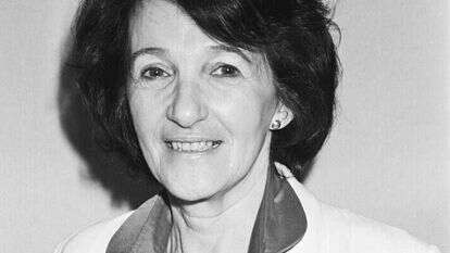 אחת היוצרות האירופיות הבולטות במחצית השנייה של המאה ה-20. מרחה מינקו, 1981. | Hans van Dijk - Anefo, ארכיון התמונות הלאומי בהאג