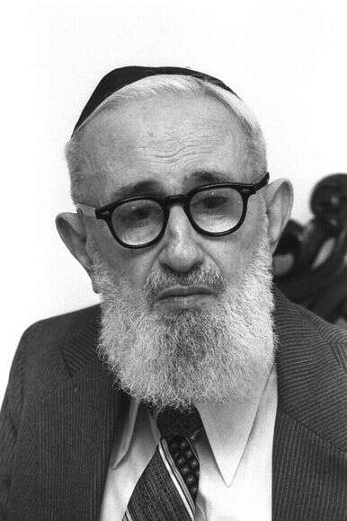 הרב יוסף דב סולובייצ'יק. | סער יעקב, לע"מ