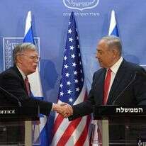 ראש הממשלה עם והיועץ האמריקני לביטחון לאומי, ג'ון בולטון. | חיים צח לע"מ ראש הממשלה עם והיועץ האמריקני לביטחון לאומי, ג'ון בולטון. | חיים צח לע"מ