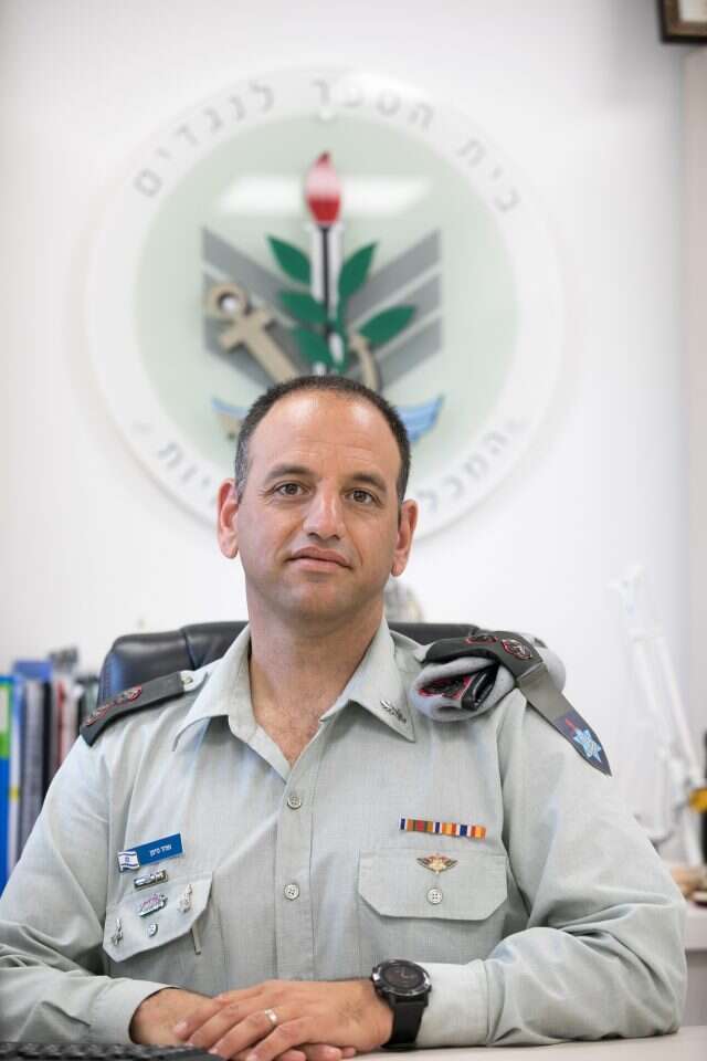 סא"ל אוהד נוימן. | יוסי אלוני