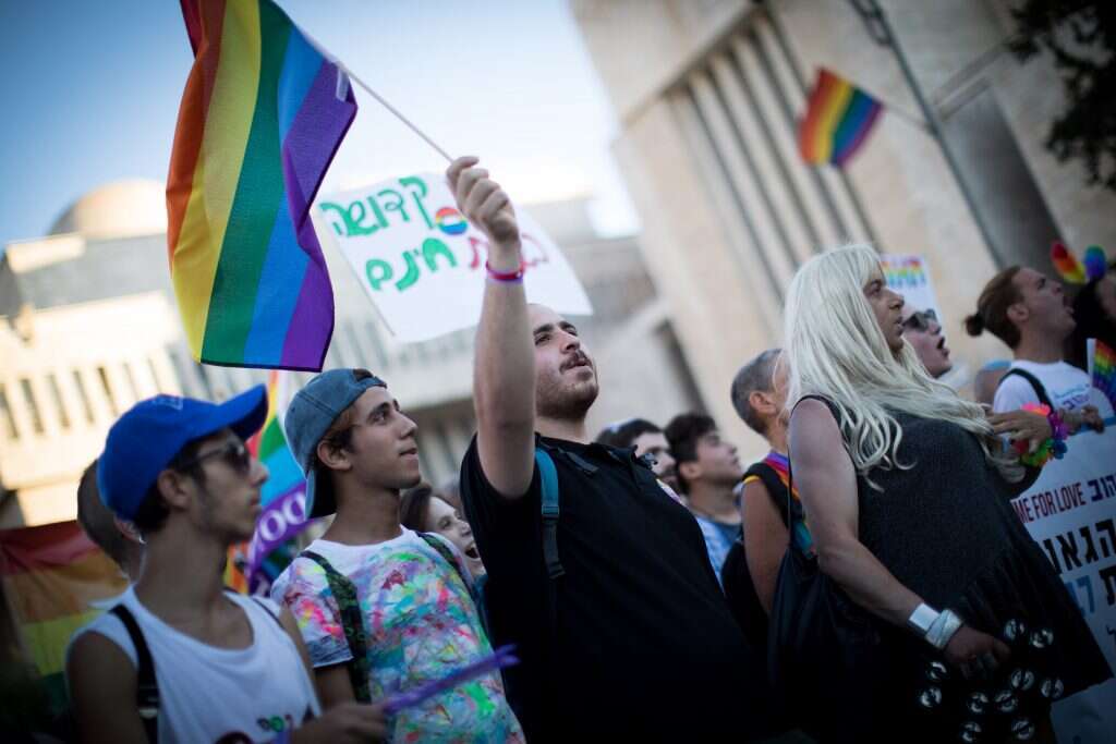 הבעיה היא שהדיון נהיה לא לגיטימי. מצעד הגאווה בירושלים. | יונתן זינדל, פלאש 90 הבעיה היא שהדיון נהיה לא לגיטימי. מצעד הגאווה בירושלים. | יונתן זינדל, פלאש 90