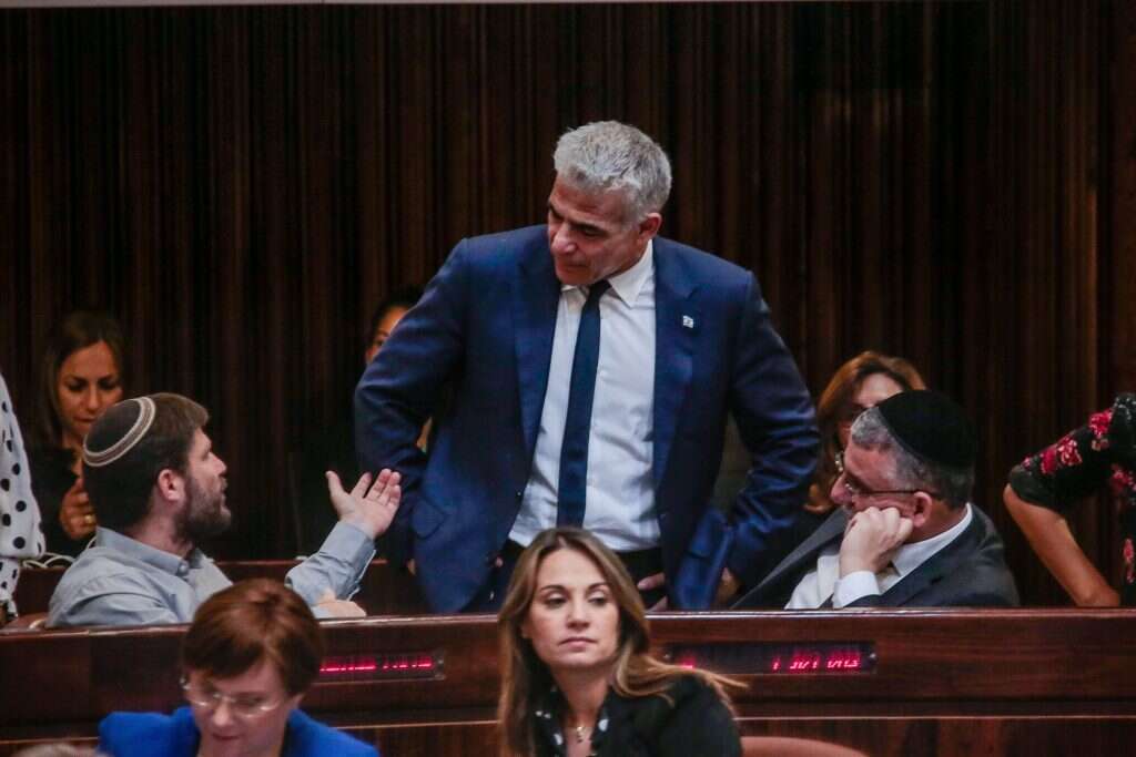 יאיר לפיד במליאת הכנסת, יולי 2018. | אורן בן חקון יאיר לפיד במליאת הכנסת, יולי 2018. | אורן בן חקון