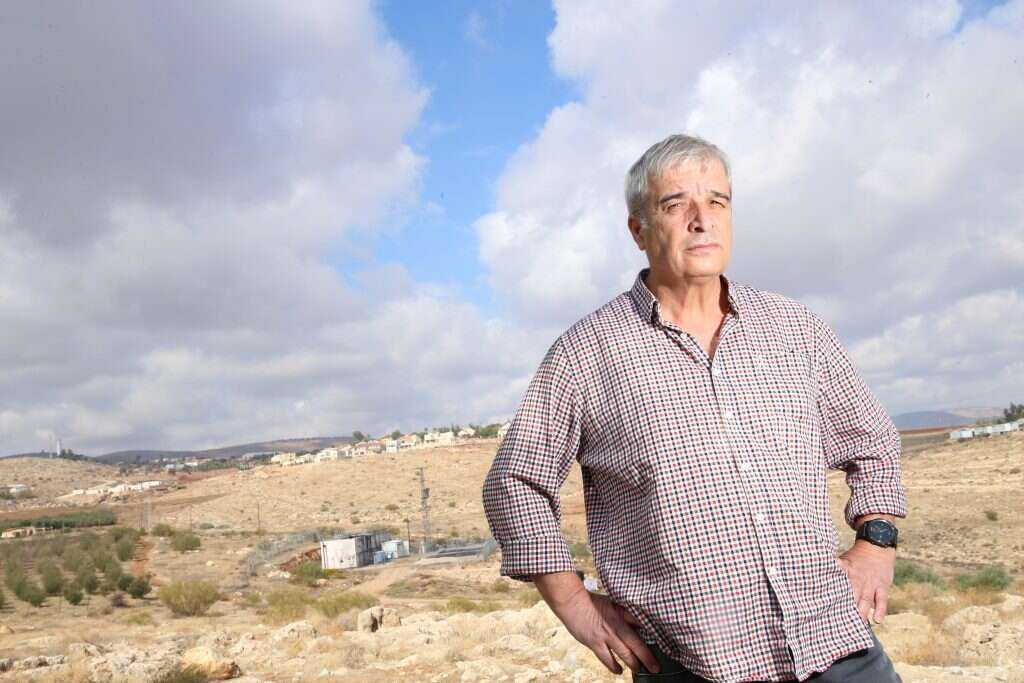 ראש המועצה האזורית מטה בנימין אבי רואה. | מרים צחי