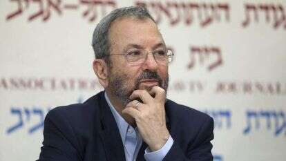 אהוד ברק בהכרזה על שובו לפוליטיקה. | גדעון מרקוביץ