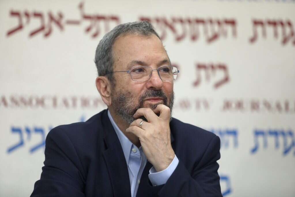 אהוד ברק בהכרזה על שובו לפוליטיקה. | גדעון מרקוביץ