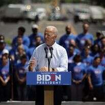 ביידן בעימות. ג'ו ביידן. | AFP