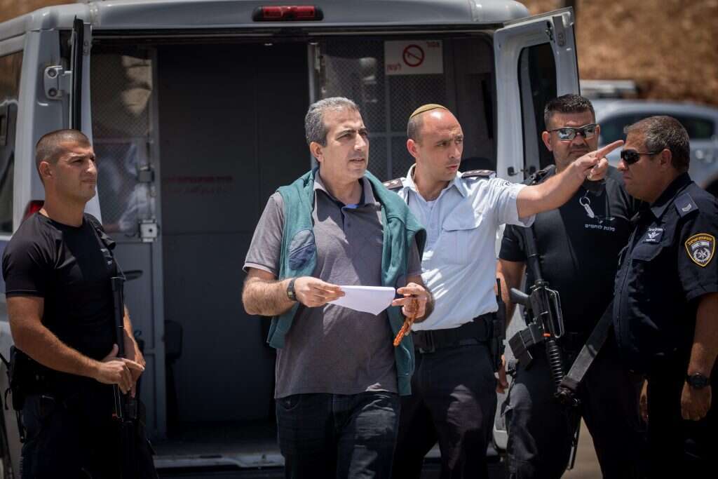 מחמוד קטוסה לאחר שחרורו, השבוע. | יונתן זינדל, פלאש 90