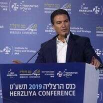 ראש המוסד יוסי כהן בכנס הרצליה. | גלעד קוולרצ'יק