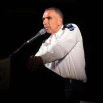 מפקד זרוע הים, אלוף אלי שרביט. | דו"צ