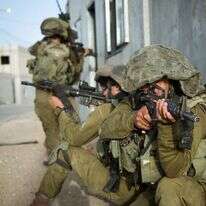 לוחמי חטיבת הצנחנים באימון. | דו"צ לוחמי חטיבת הצנחנים באימון. | דו"צ