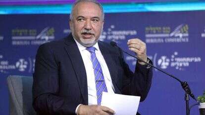 הוכרח לסגת מדבריו. אביגדור ליברמן. | גדעון מרקוביץ