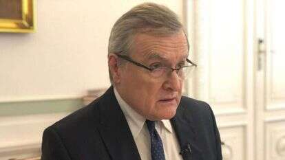 שר התרבות הפולני פיוטר גלינסקי. | אליענה רודי