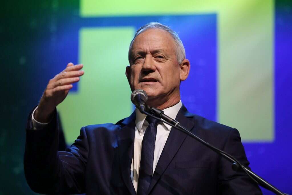 "מאחלת לו הצלחה, אבל אני העבודה". בני גנץ. | EPA