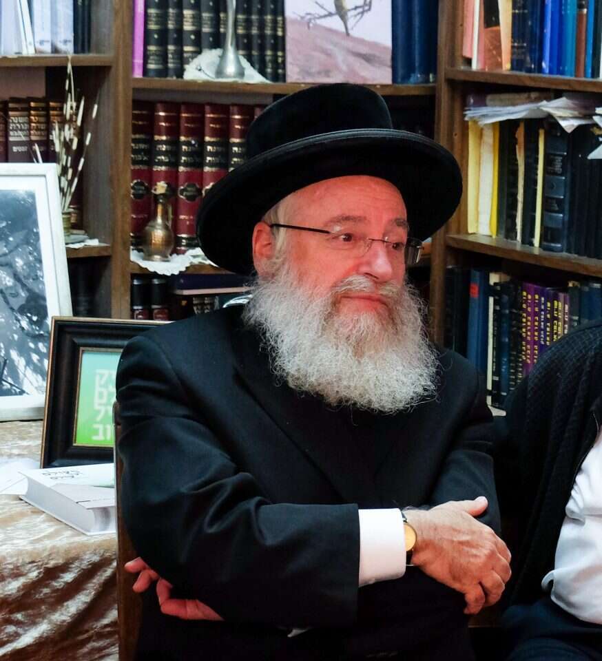 הרב אשר וייס. | גרשון אלינסון, פלאש 90