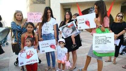 מחאות ההורים נגד אלימות בגני ילדים, השבוע. | לירון מולדובן