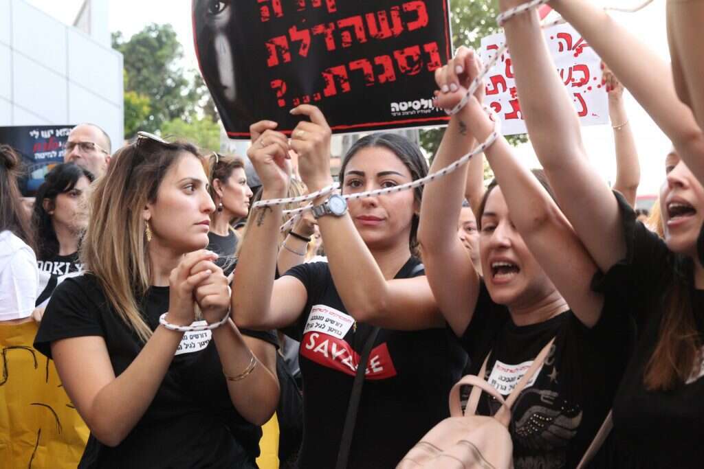 מחאות ההורים נגד אלימות בגני ילדים, השבוע. | קוקו