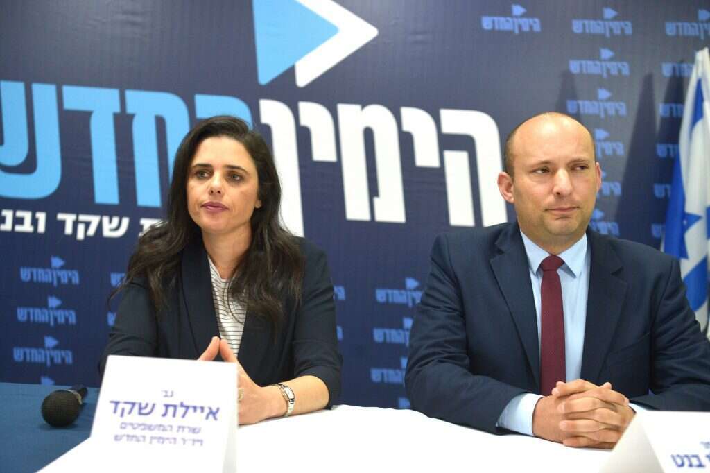 נפתלי בנט ואיילת שקד. | יוסי זליגר