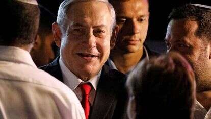 נתניהו בכנס 40 שנה להקמת המועצה האזורית שומרון, שלשום. | רויטרס