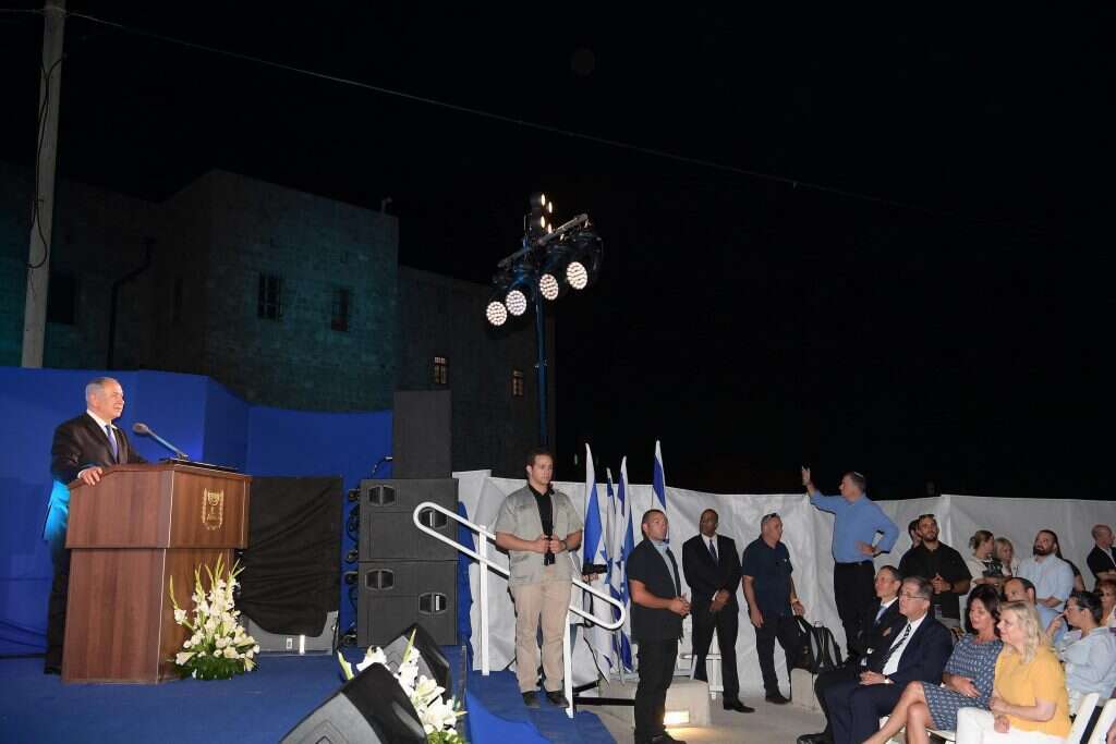 רה"מ נתניהו בעכו, 2018. | עמוס בן גרשום לע"מ