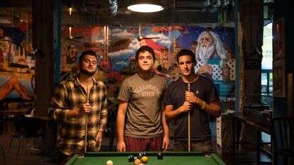 אלכס שוואב, רוב הופמן ולוסיאנו מרקיאנו. | אביטל הירש