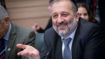 אריה דרעי. | מרים אלסטר, פלאש 90 אריה דרעי. | מרים אלסטר, פלאש 90