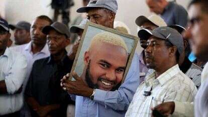 הלווייתו של סלומון טקה. | EPA