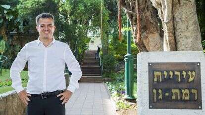 כרמל שאמה-הכהן, ראש עיריית רמת גן. | יהושע יוסף