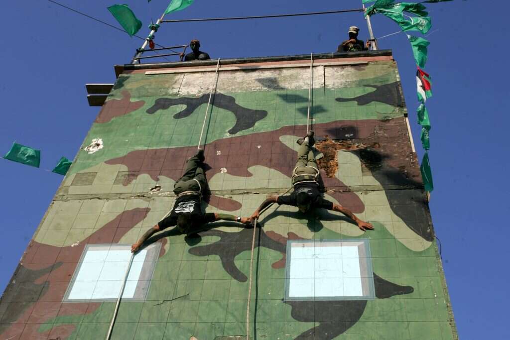 צעירים פלסטינים במחנות הקיץ של חמאס. | Abed Rahim Khatib, פלאש 90