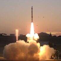 ניסוי במערכת היירוט 'קלע דוד'. | מנהלת חומה