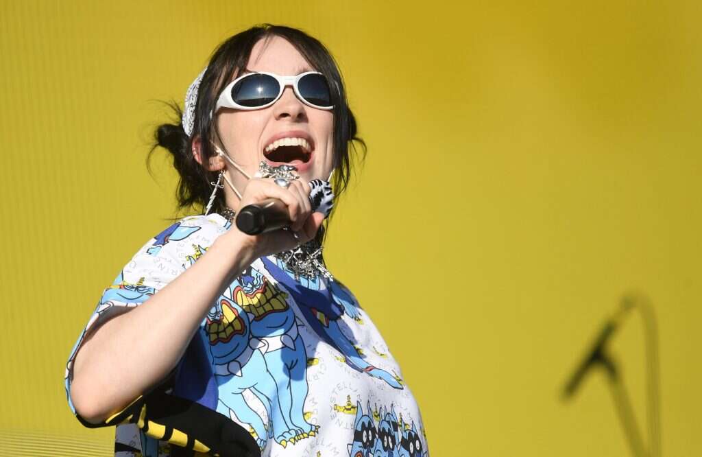 פתאום מתלבשת צנוע. בילי אייליש. | EPA