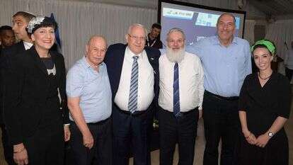 הבית היהודי אצל הנשיא. | עמוס בן גרשום