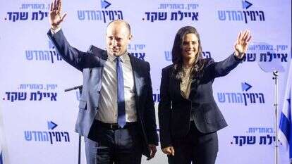 איילת שקד ונפתלי בנט. | אבישג שאר ישוב