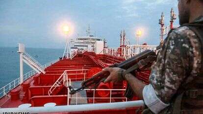 המכלית סטנה אמפרו תחת שליטה איראנית. | AFP המכלית סטנה אמפרו תחת שליטה איראנית. | AFP