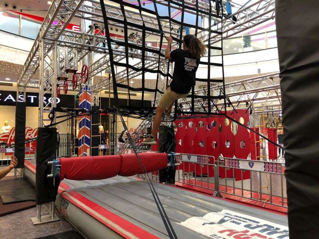 מתחם נינג'ה SUPER HERO במתחם שרונים. | יח"צ מתחם נינג'ה SUPER HERO במתחם שרונים. | יח"צ