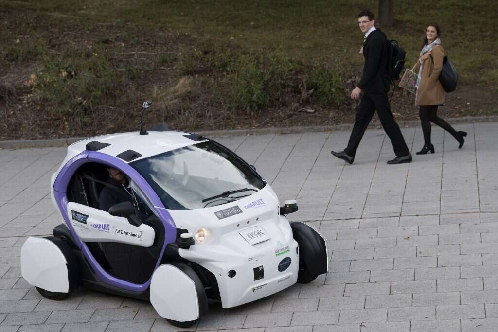 מכונית אוטונומית. | AFP