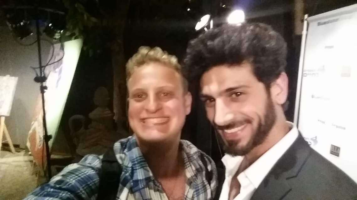 אורי יצחקי עם אביב אלוש