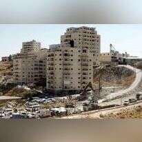 בנייה ערבית לא חוקית באזור ירושלים. | EPA